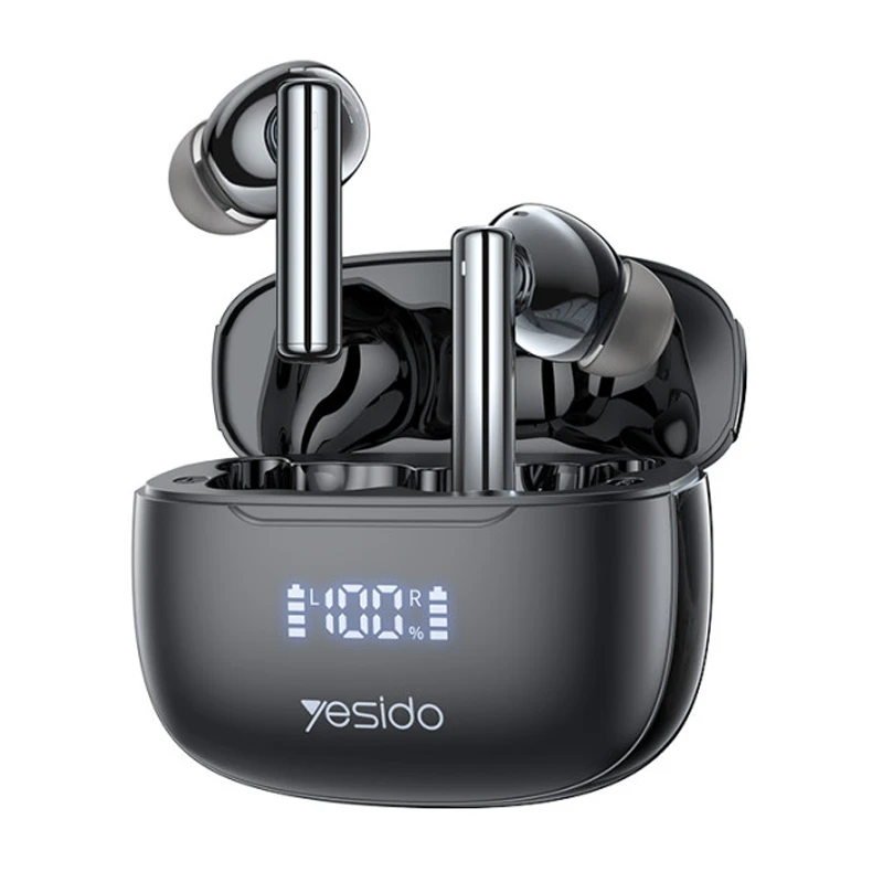 هندزفری بلوتوثی نمایشگردار با قابلیت ANC True Wireless از برند یسیدو مدل Yesido TWS23 (100% اورجینال)