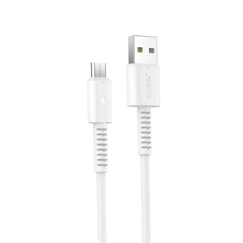 کابل فست شارژر 1 متری با سرعت 2A مدل Yesido CA120M (100% اورجینال)