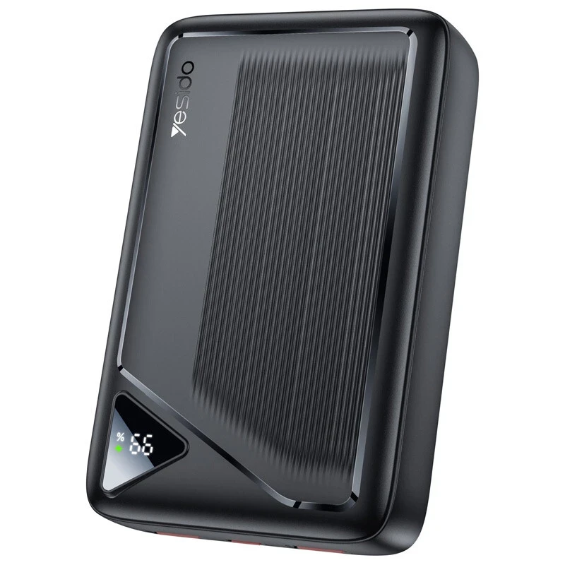 پاوربانک 20.000Mah فست شارژ مدل سه پورت با توان ماکزیمم 22.5W از برند YESIDO YP83 (100% اورجینال)