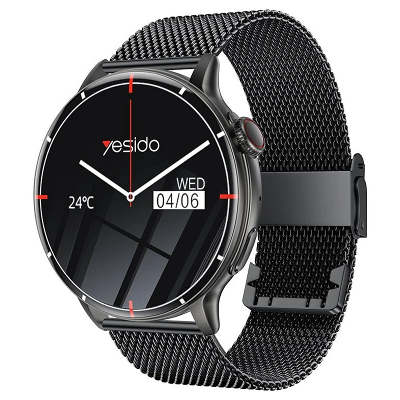 ساعت هوشمند 1.51 اینچ مدل ضدآب IP67 Heart Rate از برند YESIDO IO28 (100% اورجینال)