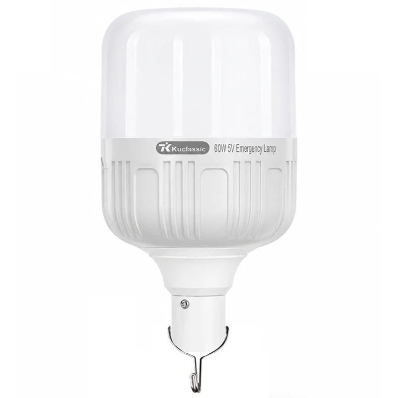 لامپ اضطراری شارژی مدل آویزدار با توان 60 وات از برند کوکلاسیک مدل Kuclassic LED-2 60W (اورجینال)