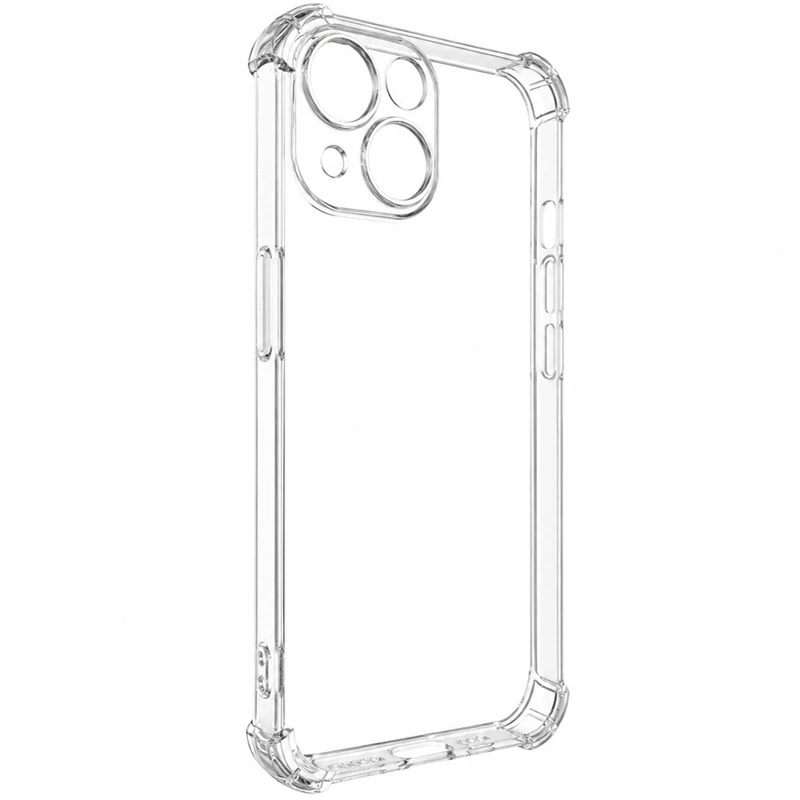 گارد شفاف ایربگ دار برای گوشی IPHONE 13 مدل ژله ای محافظ لنزدار