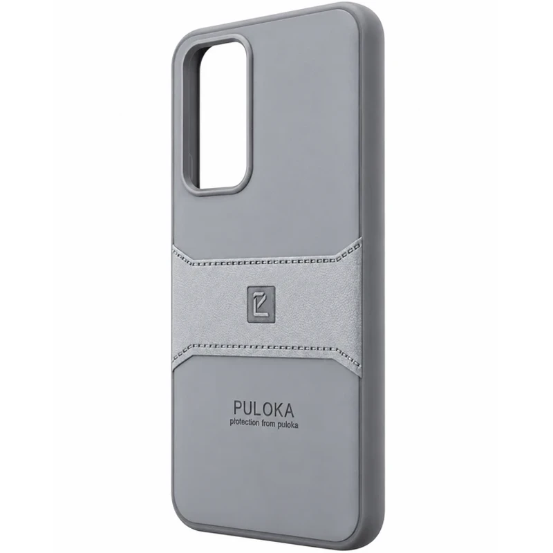 کاور چرمی مدل Puloka Next مناسب برای گوشی Samsung Galaxy A54 (خاکستری)