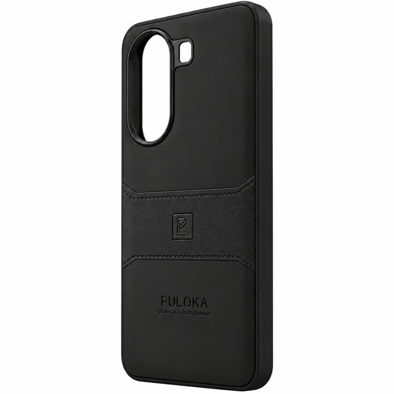 کاور چرمی مدل Puloka Next مناسب برای گوشی Xiaomi Poco X7 Pro (مشکی)