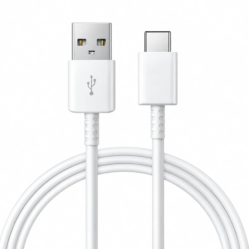 کابل فست شارژ گوشی سامسونگ مدل Type-c به USB-A (گارانتی شرکتی)