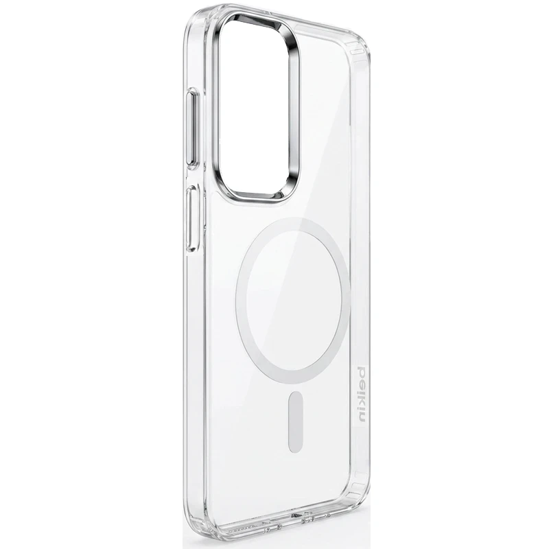 کاور شفاف مگ سیف مدل Belkin Clear Metal مناسب برای Samsung Galaxy A17