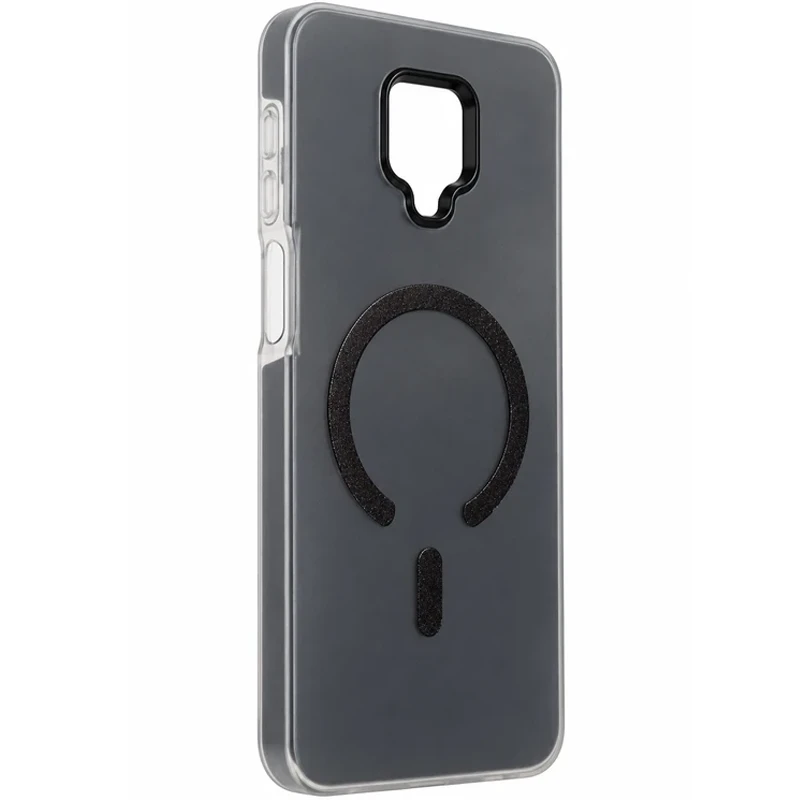 کاور هیبریدی مات دولایه مدل MagFrost مناسب برای گوشی Xiaomi Redmi Note 9s / Redmi Note 9 Pro (رنگ مشکی مخملی)