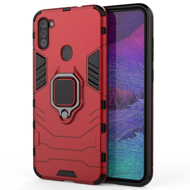 قاب اورجینال گوشی Samsung Galaxy A11 مدل آرمور به همراه هولدر مگنتی طرح بتمن