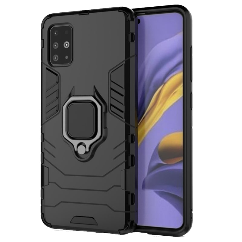 قاب اورجینال گوشی Samsung Galaxy A51 مدل آرمور به همراه هولدر مگنتی طرح بتمن