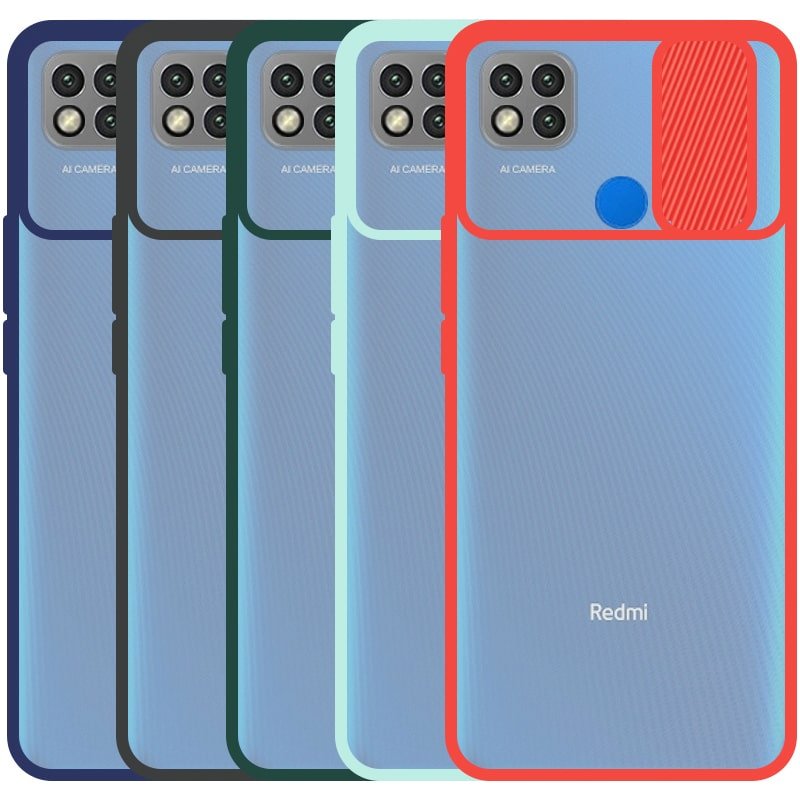 قاب محافظ مناسب برای گوشی Xiaomi Redmi 9C مدل ماکرو شیلد محافظ لنزدار طرح پشت مات