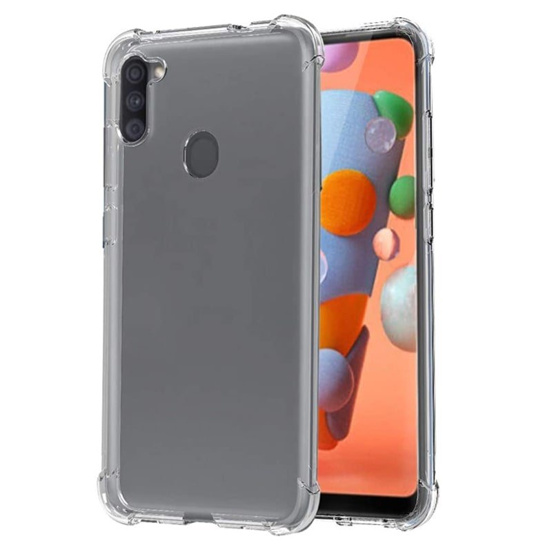 گارد محافظ ایربگ دار برای گوشی Samsung Galaxy A11 مدل تمام   ژله ای