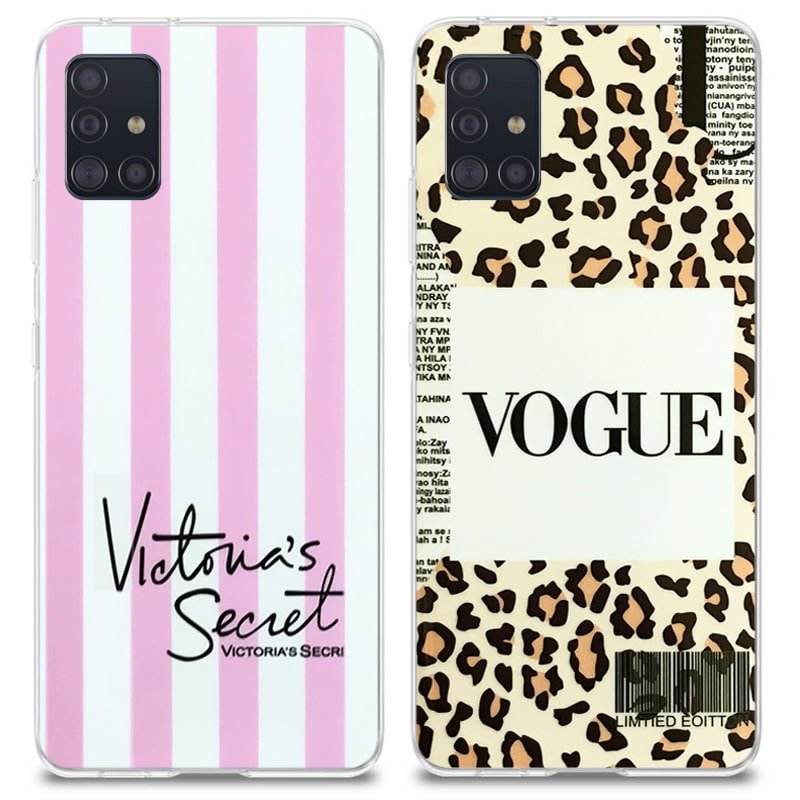 گارد فانتزی مناسب برای گوشی Samsung Galaxy A51 مدل imd طرحدار دخترانه همراه با پاپ سوکت