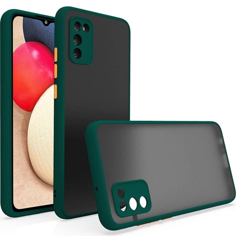 کاور ضدضربه گوشی Samsung Galaxy A02S مدل مات محافظ دوربین