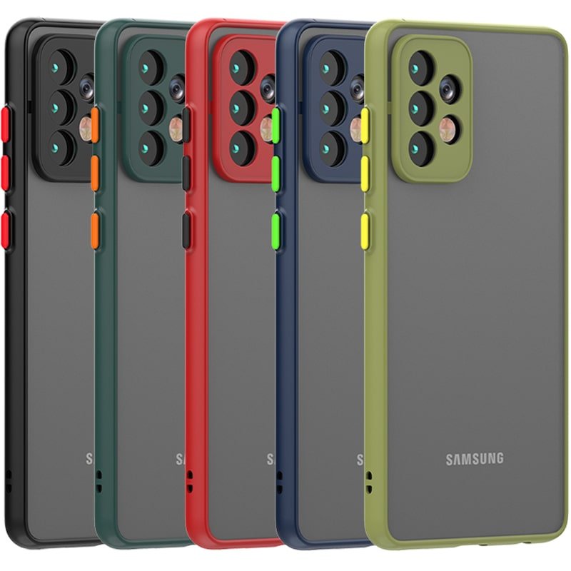 کاور ضدضربه گوشی Samsung Galaxy A52 مدل مات محافظ دوربین