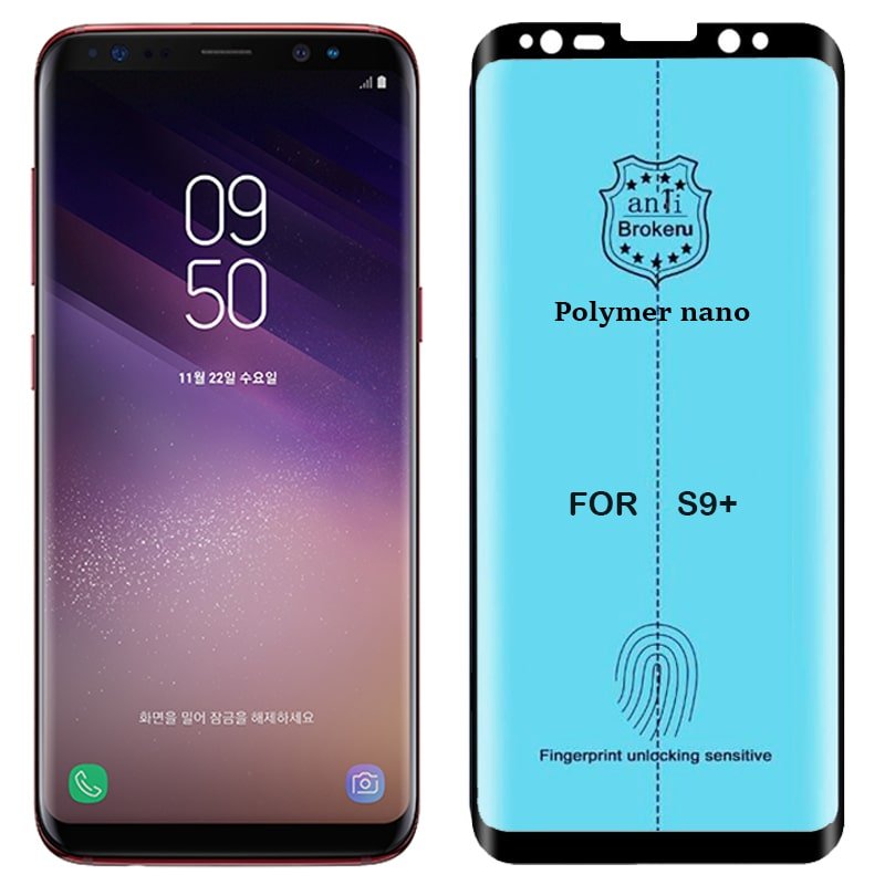 برچسب PMMA محافظ صفحه نمایش اورجینال مناسب برای گوشی Samsung Galaxy S9 Plus