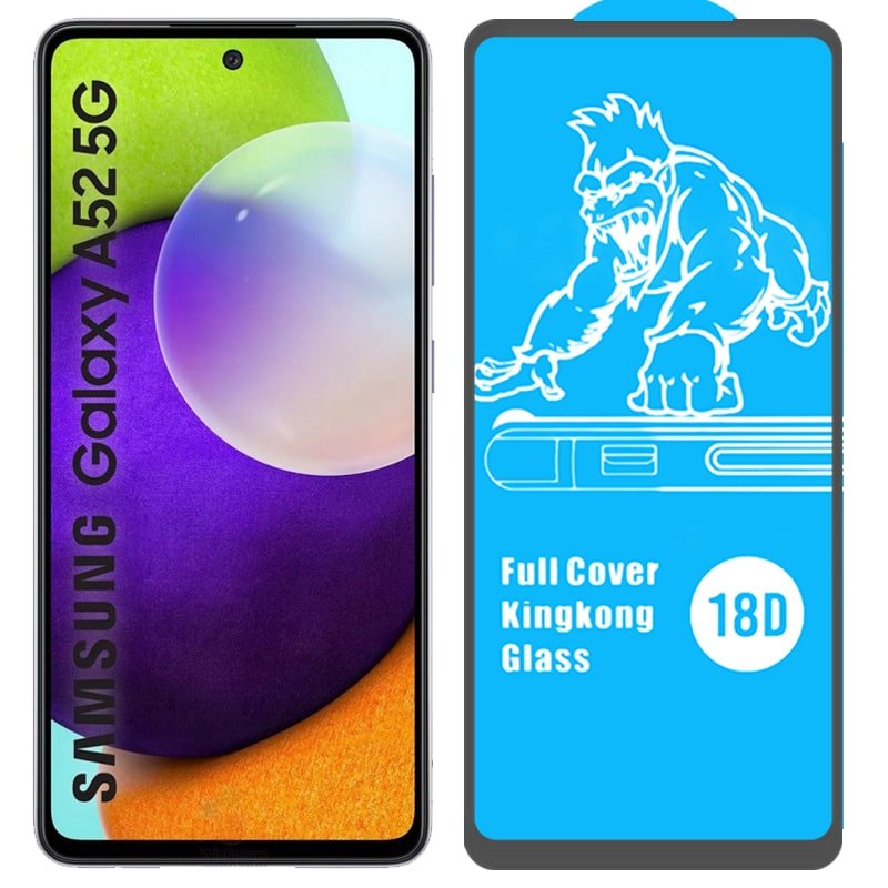 گلس ایربگ دار محافظ صفحه نمایش مناسب برای گوشی Samsung Galaxy A52 4G/5G/S مدل King Kong از برند آرمور گلس