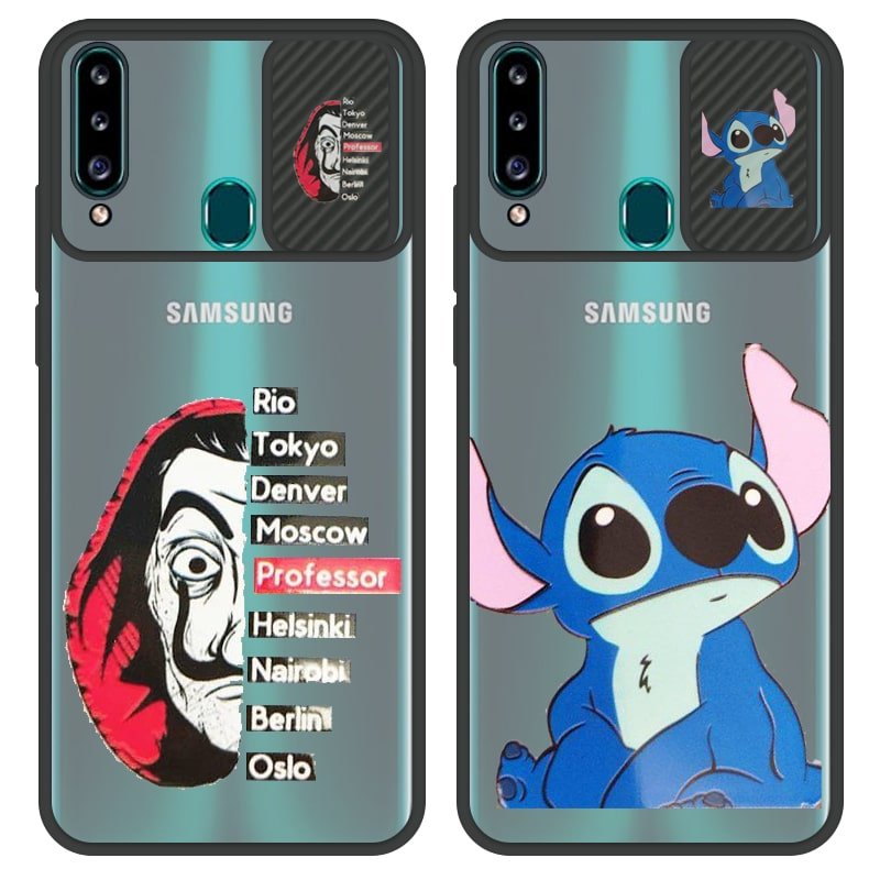 قاب طرحدار دخترانه و پسرانه مناسب برای گوشی Samsung Galaxy A20S مدل ماکرو شیلد محافظ لنزدار فانتزی