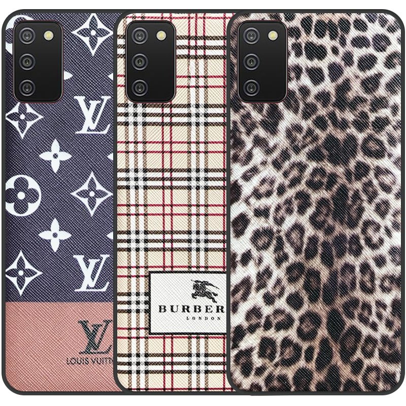 قاب چرم Luxury دیزاین مناسب برای گوشی Samsung Galaxy A02S مدل طرحدار لاکچری زنانه و مردانه