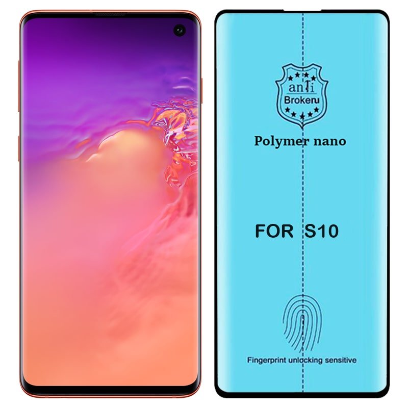 برچسب PMMA محافظ صفحه نمایش اورجینال مناسب برای گوشی Samsung Galaxy S10 مدل پلیمر نانو