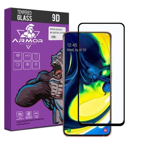 گلس تمام صفحه مناسب برای گوشی Samsung Galaxy A80