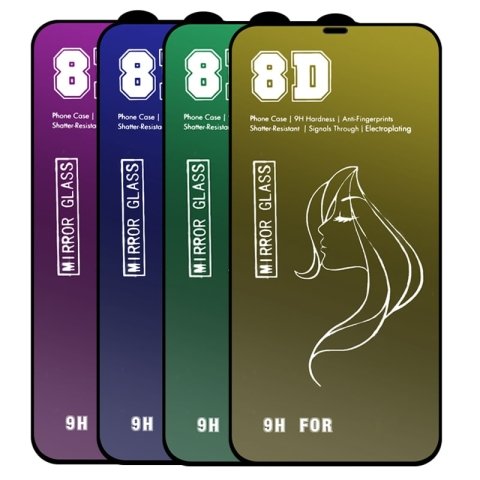 گلس آینه ای 8D مناسب برای گوشی IPHONE XS Max / 11 Pro Max