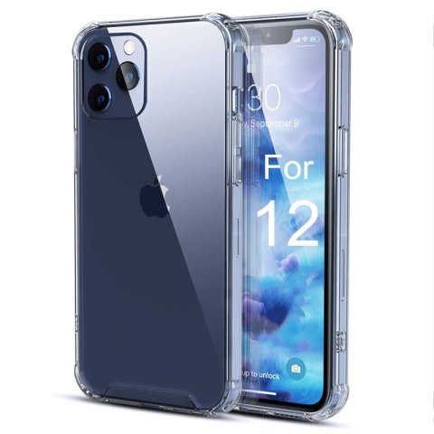 گارد موبایل IPhone 12/12Pro مدل تمام شفاف کپسول دار