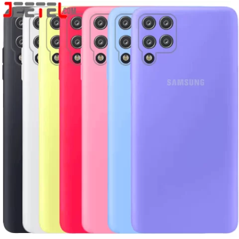 کاور سیلیکونی تک رنگ اورجینال Samsung Galaxy M33 5G مدل پاک کنی اصل (متریال ویتنام)