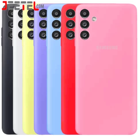 کاور سیلیکونی تک رنگ اورجینال Samsung Galaxy A04S مدل پاک کنی اصل (متریال ویتنام)