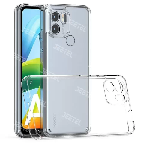 قاب شفاف Xiaomi Redmi A1 Plus / A2 Plus  مدل ژله ای طلقی محافظ لنزدار