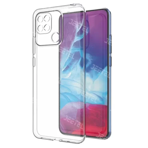 قاب شفاف Xiaomi Redmi 9C مدل ژله ای طلقی محافظ لنزدار