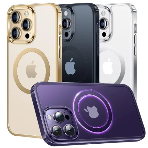 قاب گوشی اورجینال Iphone 15 Pro Max مدل مگ سیف دار Berlia