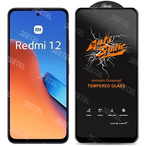 محافظ صفحه نمایش گوشی Xiaomi Redmi 12 آنتی استاتیک اورجینال (Mietubl)
