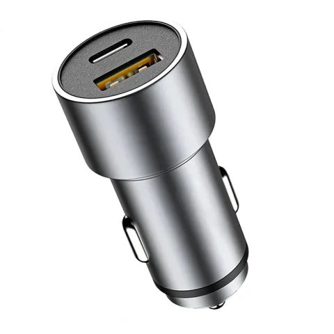 شارژر فندکی 24 وات دو پورت PD + QC3.0 مدل اس زد ایکس SZX SZ09