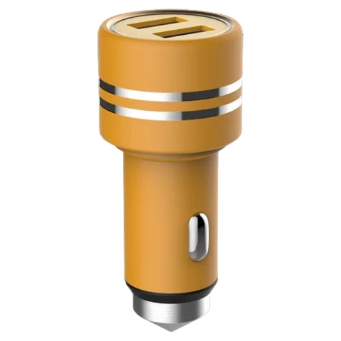 شارژر فندکی سوپر فست QC5.0 دو پورت و 3 آمپر مدل AiERSENN AZ01