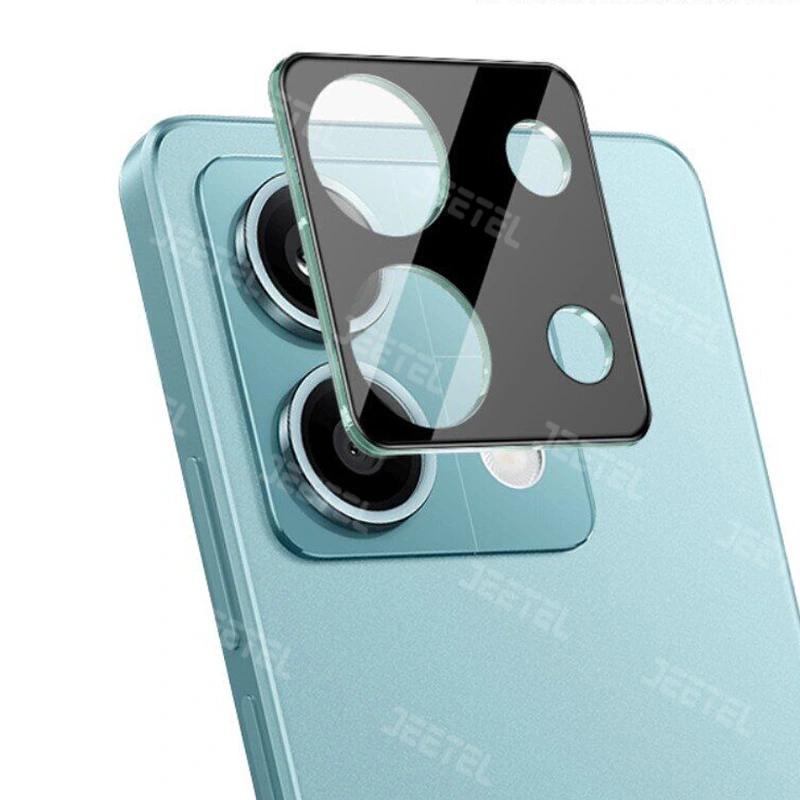 گلس محافظ لنز گوشی Xiaomi Redmi Note 13 4G مدل شیشه ای 3D