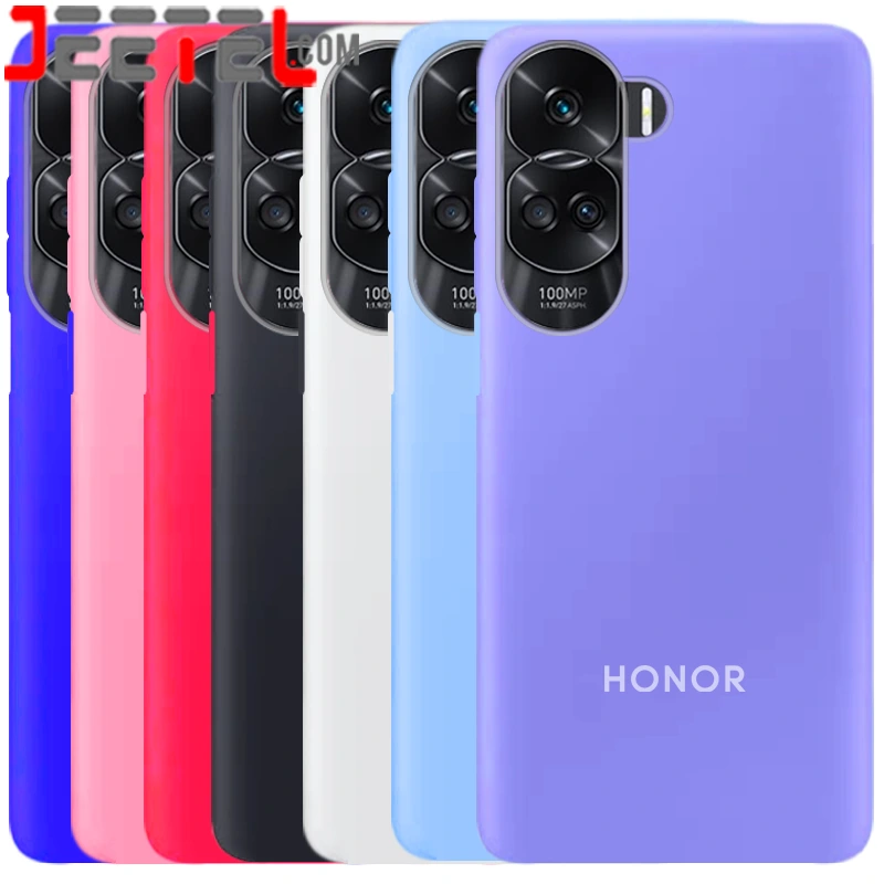 کاور سیلیکونی تک رنگ اورجینال هانر Honor 90 Lite مدل پاک کنی اصل (ساخت ویتنام)