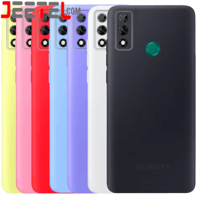 کاور سیلیکونی تک رنگ اورجینال Huawei Y8S مدل پاک کنی