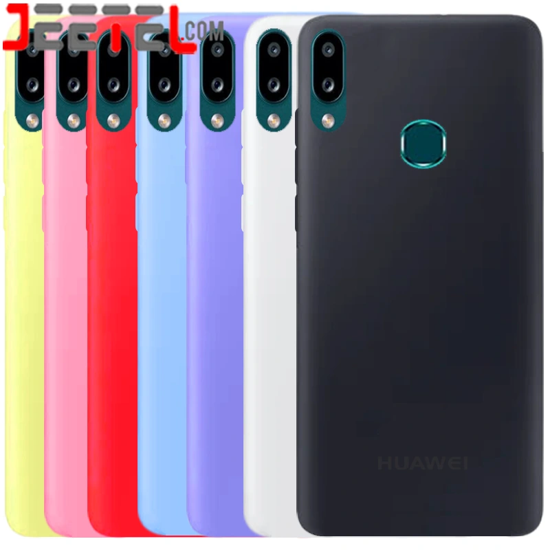 کاور سیلیکونی تک رنگ اورجینال Huawei Y9 2019 مدل پاک کنی