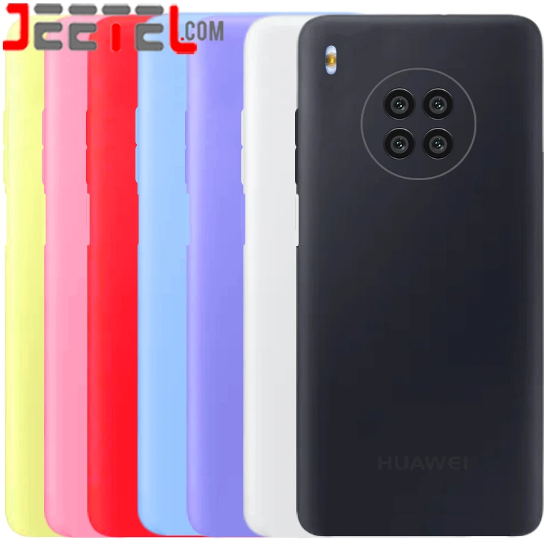 کاور سیلیکونی تک رنگ اورجینال Huawei Y9A