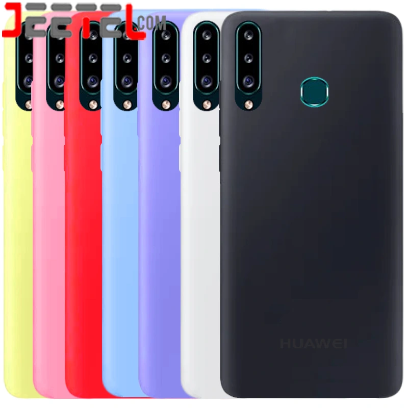 کاور سیلیکونی تک رنگ اورجینال Huawei P30 Lite مدل پاک کنی اصل (متریال ویتنام)