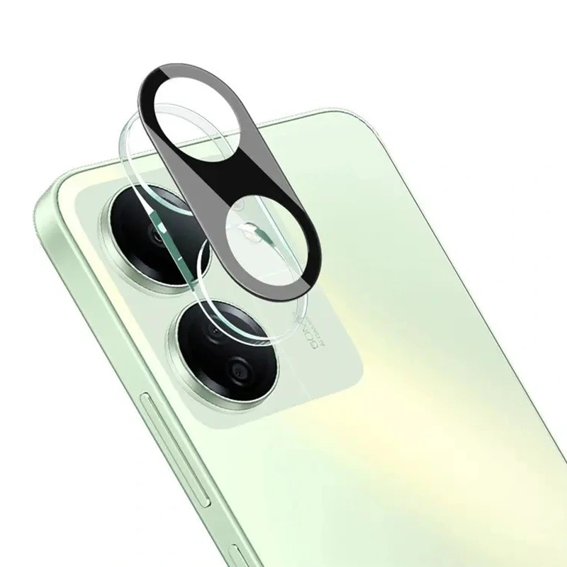 گلس محافظ لنز گوشی Xiaomi Redmi 13C / Poco C65 مدل شیشه ای 3D