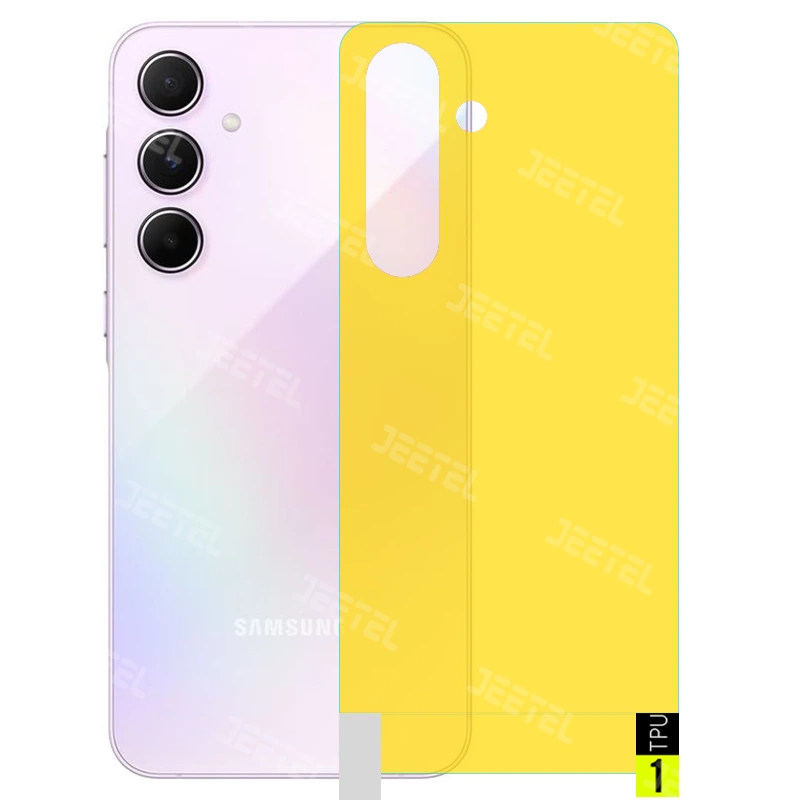 برچسب نانو پشت گوشی Samsung Galaxy A55 مدل شفاف آنتی شوک