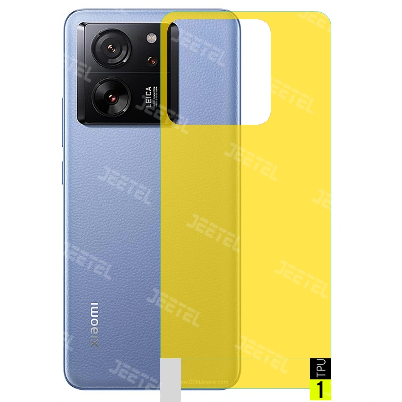 برچسب نانو پشت گوشی Xiaomi 13T / 13T Pro مدل فول کاور شفاف آنتی شوک