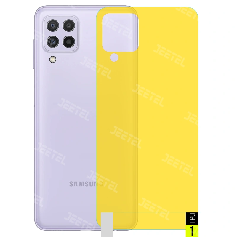 برچسب نانو پشت گوشی Samsung Galaxy A22 4G مدل فول کاور شفاف آنتی شوک
