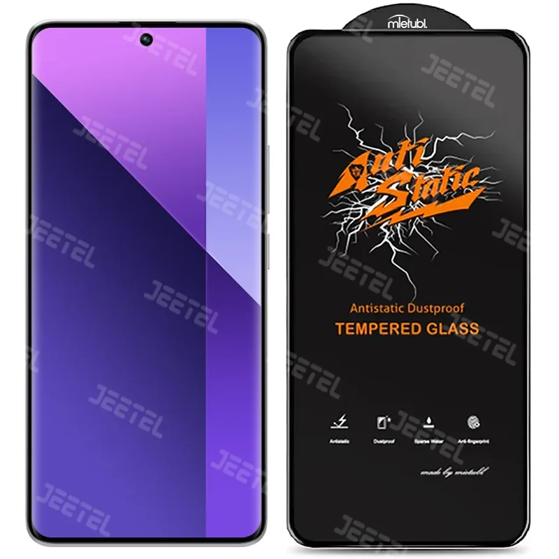 گلس گوشی Xiaomi Redmi Note 13 Pro Plus مدل آنتی استاتیک