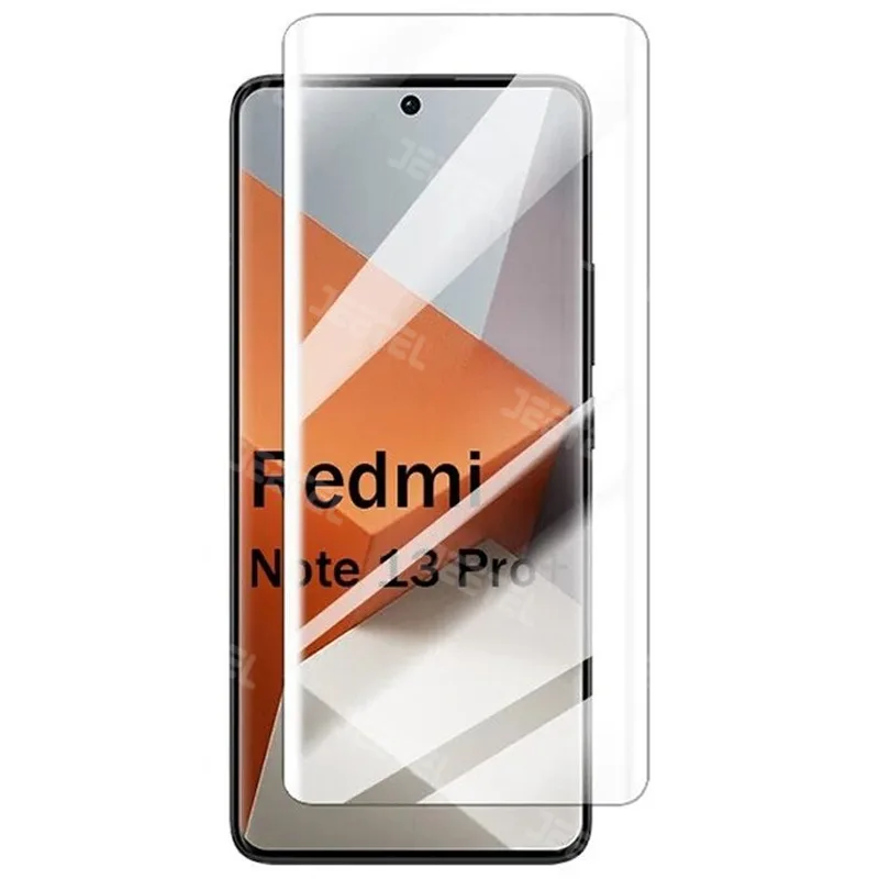 گلس UV اورجینال Xiaomi Redmi Note 13 Pro Plus به همراه چسب مخصوص