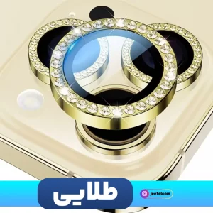 گلس لنز رینگی IPHONE 13 Pro Max مدل نگین دار دیاموند