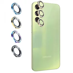 گلس لنز رینگی Samsung Galaxy A24 مدل نگین دار دیاموند