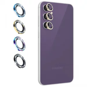 گلس لنز رینگی Samsung Galaxy S23 FE مدل نگین دار دیاموند