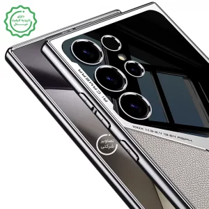 کاور چرمی مدل AI Camera مناسب برای گوشی Samsung Galaxy S24 Ultra